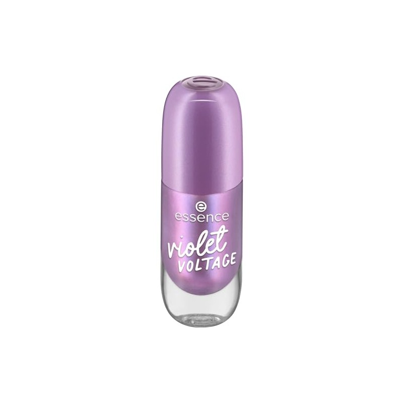 essence gel nail colour, nail polish, no. 41, purple, long-lasting,