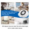 5PCS Microfiber Replacement Mop Head Spin Mop Head Replacement 5-Pack,