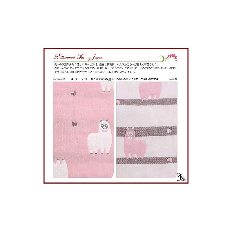 BRILLAMMENT Gauze Handkerchief, Gauze Towel, 9.8 inches (25 cm), 6