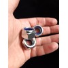 M16 Locking Nyloc Hex Nut 16mm Metal Steel Sheet Zinc