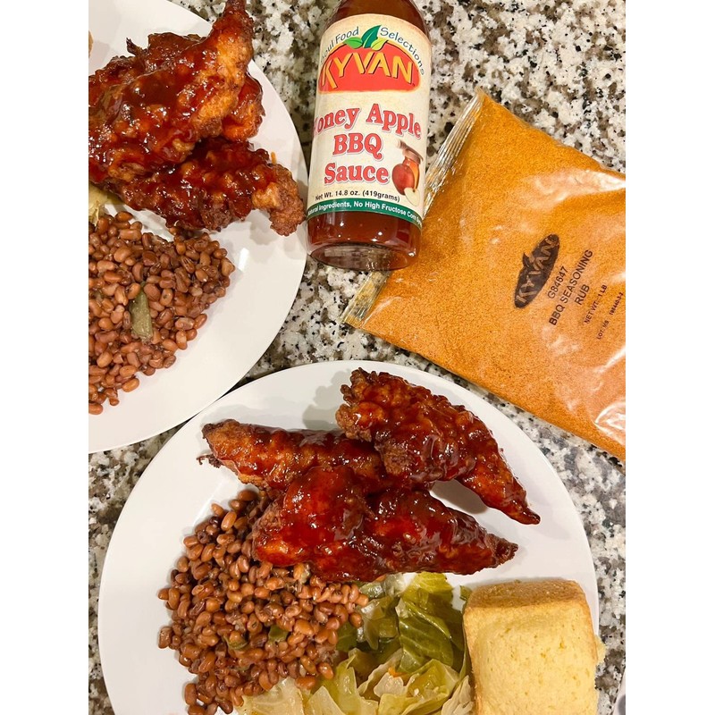 KYVAN Honey Apple BBQ Sauce - 2 Pack