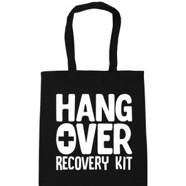Hippowarehouse Hangover Recovery Kit Tote Shopping Gym Beach Bag 42cm x38cm, 10 litres