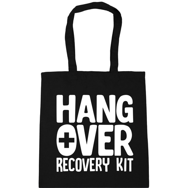 Hippowarehouse Hangover Recovery Kit Tote Shopping Gym Beach Bag 42cm