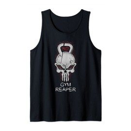 Gym Reaper for your workout. Mens gym exercise fitness Tank Top