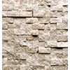 SquarefeetDepot 1x2 Walnut Travertine Splitface Finish Mosaic Backsplash Wall Tile