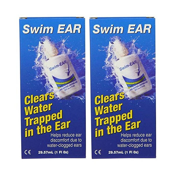 Swim Ear Ear-Water Drying Aid, 1 Fl Oz, 2 Count