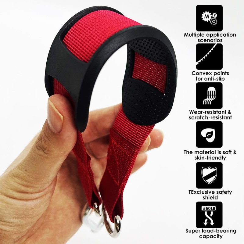 Hanging Straps Kit for Hammocks (2-Pack), Pull-Up Bar & Tree