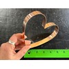 Large Heart Cookie Cutter - Copper, 5.5 x 5 in