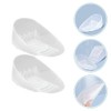 Healeved 1pair Invisible Height Increase Insoles Ergonomic U-Shaped Shoe Pads