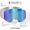 Wildhorn Roca V2 Ski Goggles Men & Women, Snowboard Goggles