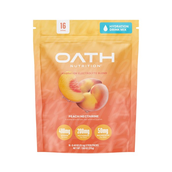 OATH NUTRITION Oath Nutrition Hydration Electrolyte Powder, Complete Electrolyte Blend