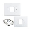 THP2400A1027W Thermostat Wall Plate Back Plate White Cover Assembly (1)