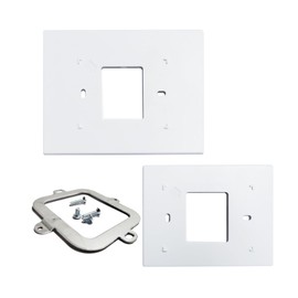 THP2400A1027W Thermostat Wall Plate Back Plate White Cover Assembly (1)