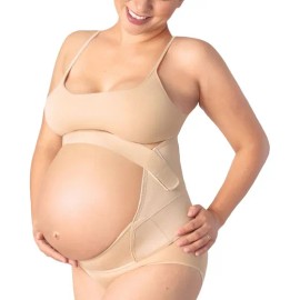 New Form Faja Para Embarazada Soporte Maternal Ajustable Color Nude Talla Xl