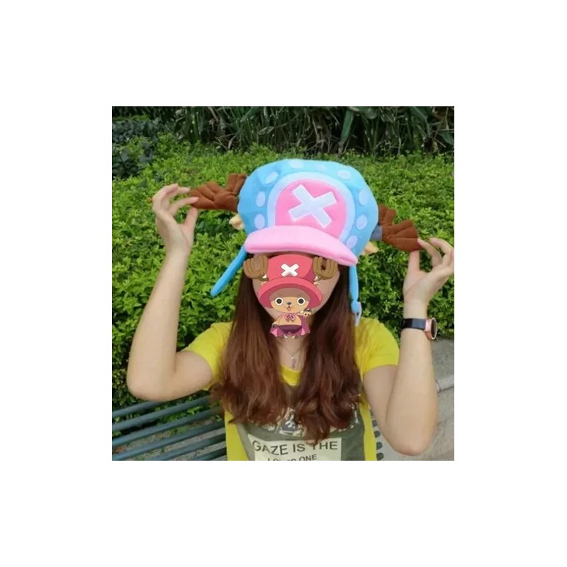 Jextech Gorro Sombrero Anime One Piece Felpa Tony Chopper Cosplay