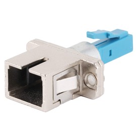 Hilitand Fiber Optic Adapter Plug Single Mode 1310-1550nm LC Male to SC Female Optocoupler for Digital Communication