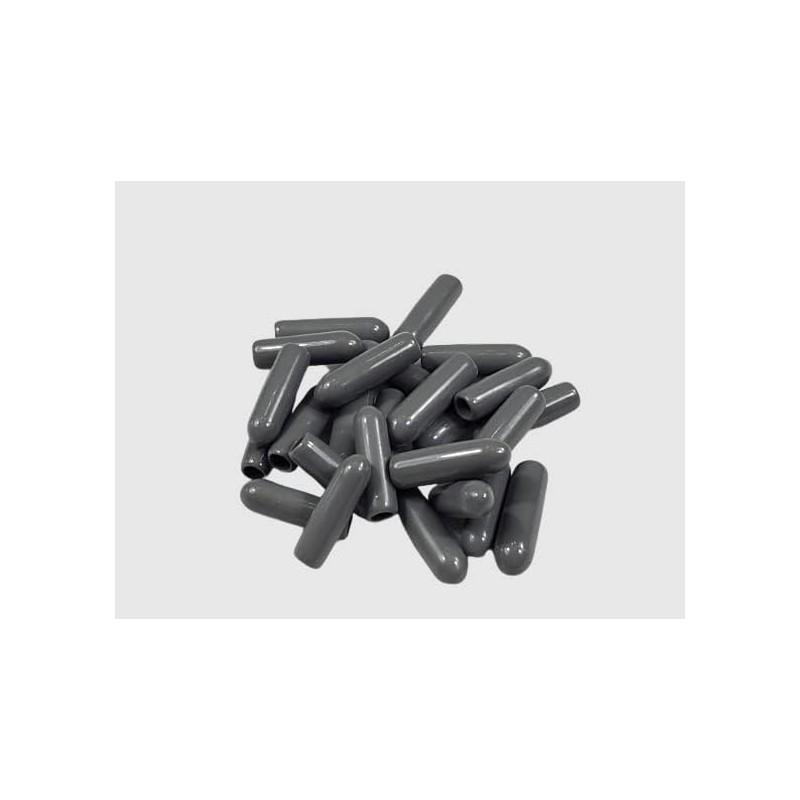 Uber Goop Dark GREY Dishwasher Rack Coating/Glue w/25 caps by