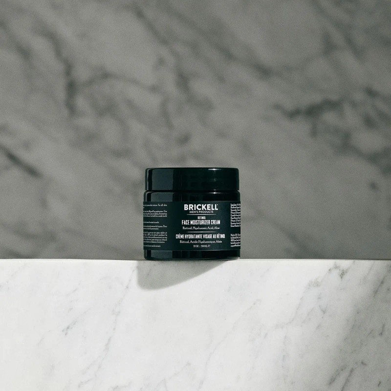 Crema Hidratante Facial Natural Con Retinol Para Hombres 60 Normal