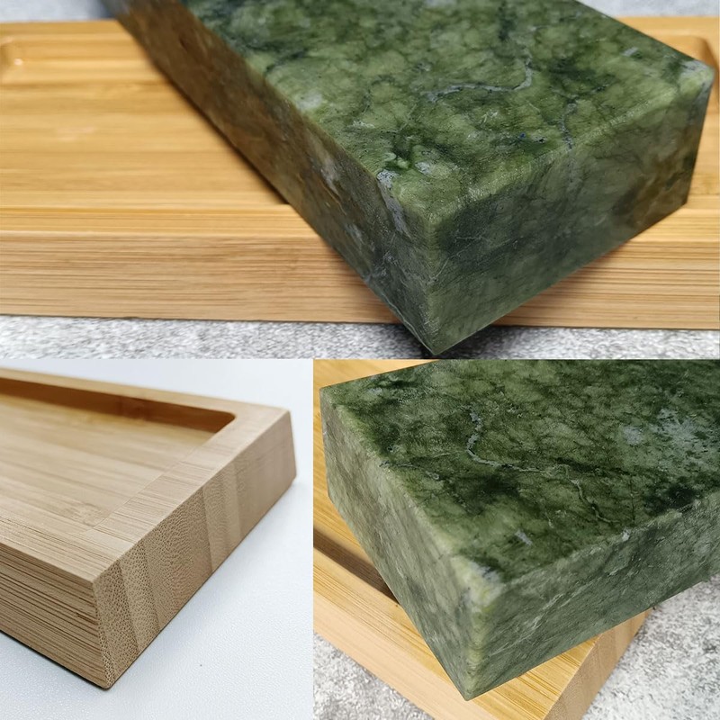 Large Size Polishing Sharpening Stone,Grit 10000# Knife Sharpener Whetstone Final
