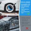 FUVLFAL 72" Long Handle Car Wash Brush with Hose Attachment,