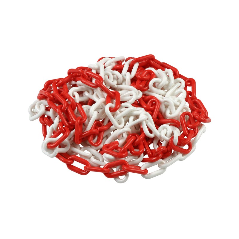 Meister Absperrkette 5 m of Red/White, 4520050
