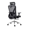 Techni Mobili Mesh Fabric Office Chair with Headrest & Lumbar