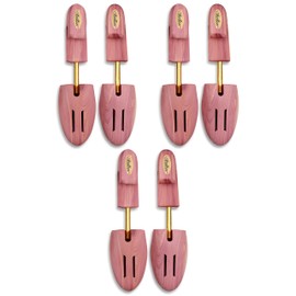 Stratton Cedar Shoe Tree - Shoe Trees for Men & Women, Sneakers, Widener & Shaper | GROWN IN USA (Small (Fits Shoe Sizes 7-8.5), 3 PACK)