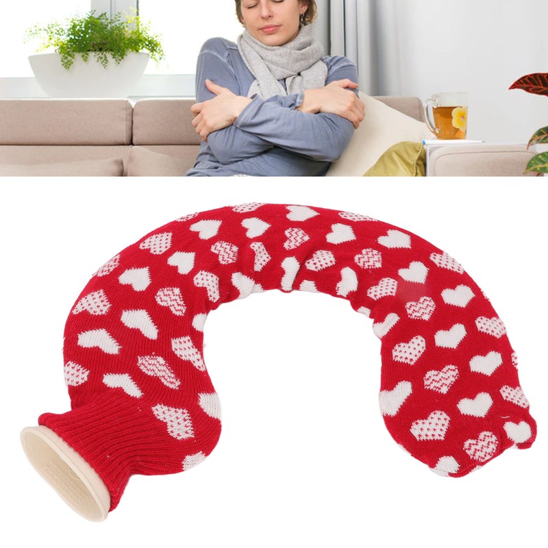 U Shaped Hot Water Bag Soft 1L Water Injection Neck