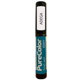 PureColor - Wood Stain and Finishes - Eco-Friendly, Vivid Colors, Deep Pigment, Ready to Use, Water-Based, Low VOC, No Odor, & Easy Clean-Up. 10 ml. Stain Sample Pen, Adega
