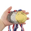 PATIKIL Blank Award Medals, 9 Pack Gold Silver Bronze Award