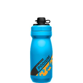 CamelBak Podium Dirt Series Mountain Bike Water Bottle 21oz, Blue/Orange