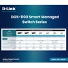 D-Link 16-Port Gigabit Smart Managed Switch | 16 GbE Ports