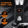 Ciwuzxs EDC Flashlight Clip-On Light, Mini Keychain Flashlight, 7 Lighting