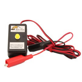 Rid-a-Rat Model RC-2 Designed for Use in Vehicle Engines, RVs, Boats to Defend Against Rats, Mice, and Any Other Rodent Invaders. Using Strobing LED's and Magnetic Mounting.