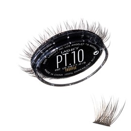 Lashify Plushy Tame 10mm Gossamer Lashes in Truffle Color, Easy DIY False Lashes for a Voluminous Yet Still Natural Look
