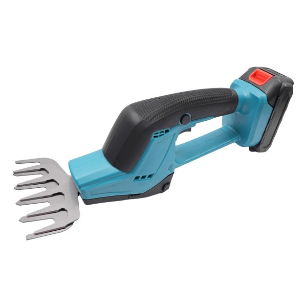 TBvechi 21V Cordless Hedge Trimmer, 2-In-1 Electric Shrub Trimmer &