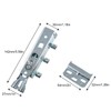 JCBIZ 1 Set Concealed Cabinet Hanger Invisible Cupboard Wall Brackets