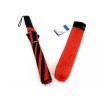London Fog Kelsey Umbrella, Red & Black, Compact, Folding 36"