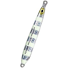 Owner (オーナー) Metal Jig Lure GJA-30 Shooting Jig Aero 1.1 oz (30 g), #58 Kanpachi Zebra