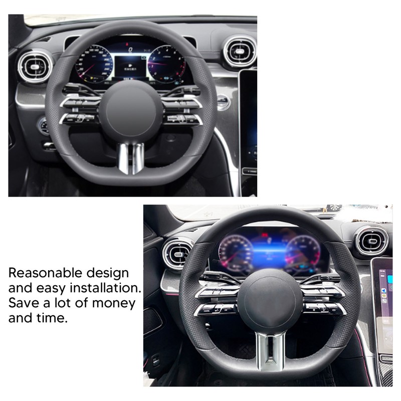 Steering Wheel Cover Trim Replacement for Benz C‑Class W206 E‑Class