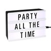 Mini Light Up Cinema Marquee USB Letterboard Sign