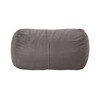 Christopher Knight Home Nyla Fabric Bean Bag, Charcoal
