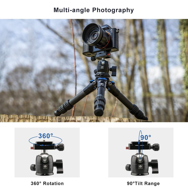 SIRUI Tripod Ball Head, 360 Degree Rotating Panoramic Ball Head