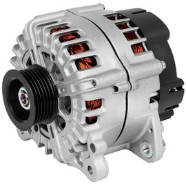 SCITOO Alternator Fit for Volkswagen for Touareg 3.0L 2010-12V 230Amp CW 6 Groove Pulley, Replace OE# 11825