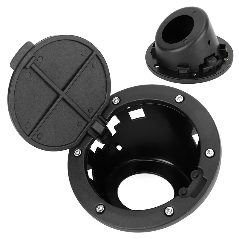 Black Fuel Tank Filler Cap Cover Fits for Jeep Wrangler