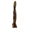 Myriahs 13" Tall Hand Carved Wood He'e Octopus Hawaiian Makau