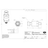 Rife 300 PSI Pressure Sensor Transducer 1/8" NPT 52-300PSI