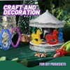Fine Glitter Powder for Crafts, Holographic Sparkles for DIY Projects,