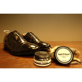 Apple Brand Premium Cream Shoe Polish - Black | Made In The USA