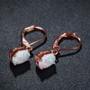 Opal Earrings White Opal Drop Earrings Dangle for Women Girls